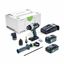 Immagine di Festool Trapano avvitatore con percussione a batteria TPC 18/4 5,2/4,0 I-Set SCA QUADRIVE 