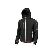 Immagine di Giacca softshell U-Power METROPOLIS Black Carbon taglia 3XL 