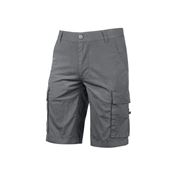 Immagine di Pantaloni corti U-Power SUMMER Grey Iron taglia XL 