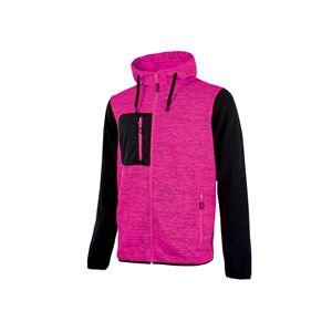 Immagine di Felpa U-Power RAINBOW Black/Fucsia taglia S 