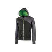 Immagine di Felpa con cerniera U-Power JUPITER Asphalt Grey taglia 2XL 