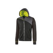 Immagine di Felpa con cerniera U-Power JUPITER Black Carbon taglia 2XL 