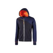 Immagine di Felpa con cerniera U-Power JUPITER Deep Blue taglia S 