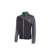 Immagine di Felpa con cerniera U-Power URANUS Asphalt Grey taglia S 