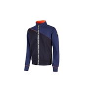 Immagine di Felpa con cerniera U-Power URANUS Deep Blue taglia S 