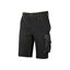 Immagine di Pantaloni corti U-Power MERCURY Black Carbon taglia 3XL 