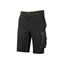 Immagine di Pantaloni corti U-Power MERCURY Black Carbon taglia XS 