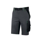 Immagine di Pantaloni corti U-Power MERCURY Asphalt Grey/Green taglia 4XL 