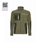 Immagine di Felpa Pile con cerniera U-Power VENUS Burnt Olive taglia 3XL 