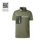 Immagine di Polo U-Power LIBRA Burnt Olive taglia M 