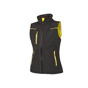 Immagine di Gilet softshell U-Power UNIVERSE LADY Black Carbon taglia XS 