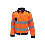Immagine di Giacca alta visibilità U-Power GLEAM Orange Fluo taglia L 