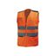 Immagine di Gilet alta visibiltà U-Power SMART Orange Fluo taglia L 