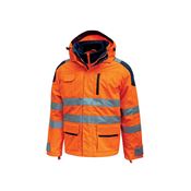 Immagine di Giacca 3 in 1 antipioggia alta vibilità U-Power BACKER Orange Fluo taglia XL 