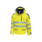Immagine di Giacca 3 in 1 antipioggia alta vibilità U-Power BACKER Yellow Fluo taglia 4XL 