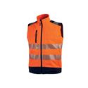 Immagine di Gilet softshell alta vibilità U-Power DANY Orange Fluo taglia 2XL taglia 3XL 