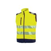 Immagine di Gilet softshell alta vibilità U-Power DANY Yellow Fluo taglia 2XL taglia 3XL 