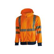 Immagine di Felpa alta vibilità U-Power MELODY Orange Fluo taglia 2XL 