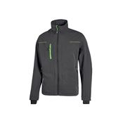 Immagine di Giacca U-Power PLUTON Asphalt Grey/Green taglia 3XL 