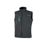 Immagine di Gilet U-Power SATURN Asphalt Grey Green taglia 2XL 