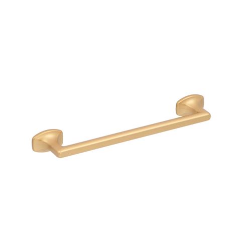 Immagine di Maniglia per mobili HZ0813 interasse mm 128 in lega di zinco alucover ottone 
