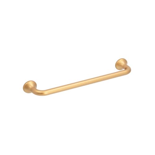 Immagine di Maniglia per mobili HZ0799 interasse mm 160 in lega di zinco alucover ottone 