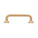 Immagine di Maniglia per mobili HZ0799 interasse mm 96 in lega di zinco alucover ottone 