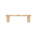 Immagine di Maniglia per mobili HZ0470 interasse mm 64 diametro mm 80 in lega di zinco alucover ottone 