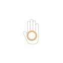Immagine di Maniglia per mobili HZ0470 interasse mm 64 diametro mm 80 in lega di zinco alucover ottone 