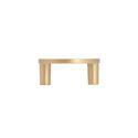 Immagine di Maniglia per mobili HZ0470 interasse mm 40 diametro mm 52 in lega di zinco alucover ottone 
