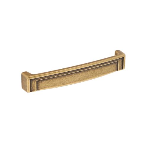 Immagine di Maniglia per mobili HZ0603 interasse mm 128 in lega di zinco antica Firenze 