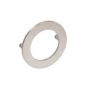 Immagine di Maniglia per mobili HZ0470 interasse mm 80 diametro mm 100 in lega di zinco nichel satinato 