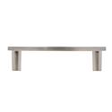 Immagine di Maniglia per mobili HZ0470 interasse mm 80 diametro mm 100 in lega di zinco nichel satinato 