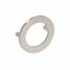 Immagine di Maniglia per mobili HZ0470 interasse mm 64 diametro mm 80 in lega di zinco nichel satinato 