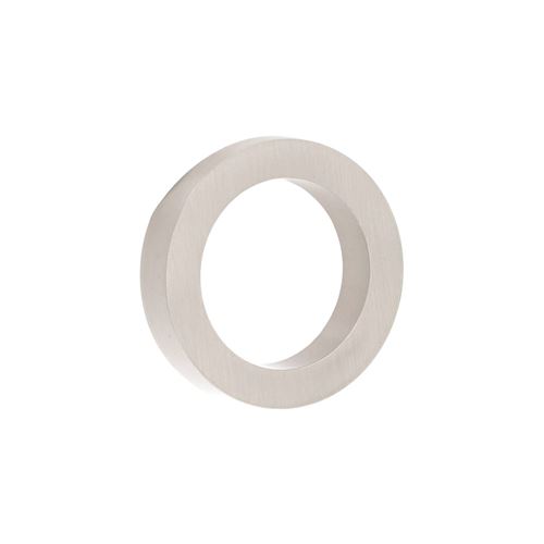 Immagine di Maniglia per mobili HZ0317 interasse mm 32 in lega di zinco nichel satinato 