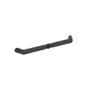 Immagine di Maniglia per mobili HZ0811 interasse mm 160 in lega di zinco laccato nero opaco 
