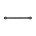 Immagine di Maniglia per mobili HZ0799 interasse mm 160 in lega di zinco vintage ferro nero 