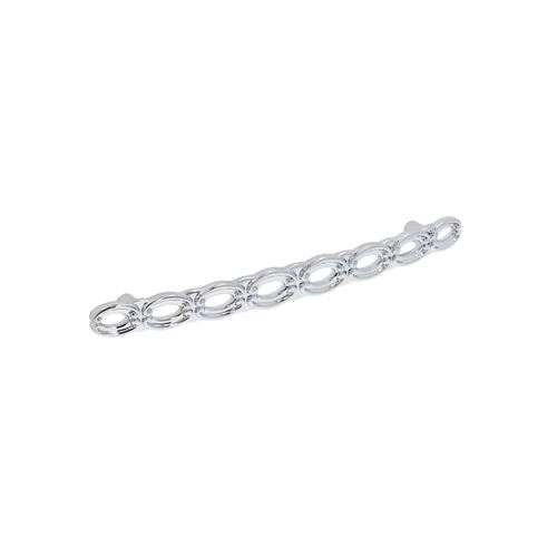 Immagine di Maniglia per mobili HZ0823 interasse mm 160 in lega di zinco cromo lucido 