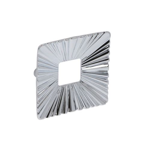 Immagine di Maniglia per mobili HZ0793 interasse mm 48 in lega di zinco cromo lucido 