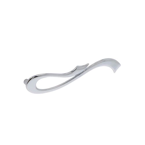 Immagine di Maniglia per mobili HZ0637 interasse mm 160 in lega di zinco cromo lucido 