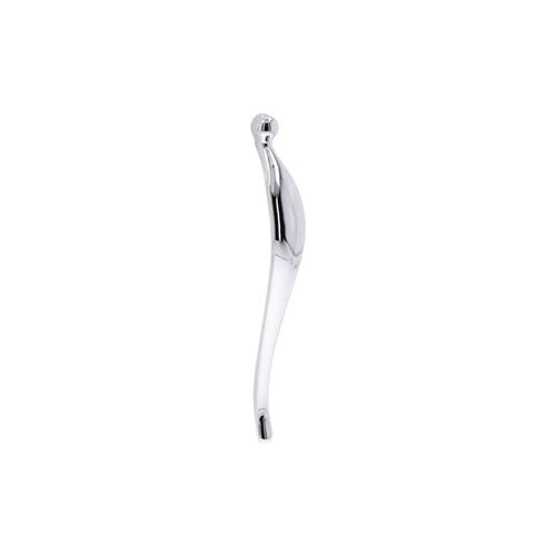 Immagine di Maniglia per mobili HZ0580 interasse mm 224 in lega di zinco cromo lucido 