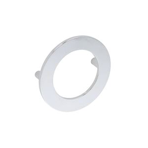 Immagine di Maniglia per mobili HZ0470 interasse mm 80 diametro mm 100 in lega di zinco cromo lucido 