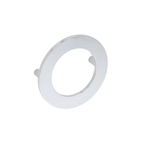 Immagine di Maniglia per mobili HZ0470 interasse mm 80 diametro mm 100 in lega di zinco cromo lucido 