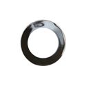 Immagine di Maniglia per mobili HZ0470 interasse mm 80 diametro mm 100 in lega di zinco cromo lucido 