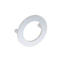 Immagine di Maniglia per mobili HZ0470 interasse mm 64 diametro mm 80 in lega di zinco cromo lucido 