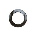 Immagine di Maniglia per mobili HZ0470 interasse mm 64 diametro mm 80 in lega di zinco cromo lucido 