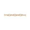 Immagine di Maniglia per mobili HZ0741 interasse mm 192 in lega di zinco royal avorio patina oro 