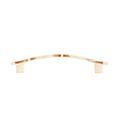Immagine di Maniglia per mobili HZ0741 interasse mm 96 in lega di zinco royal avorio patina oro 