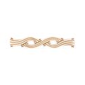 Immagine di Maniglia per mobili HZ0741 interasse mm 96 in lega di zinco royal avorio patina oro 