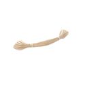 Immagine di Maniglia per mobili HZ0503 interasse mm 128 in lega di zinco royal avorio patina oro 